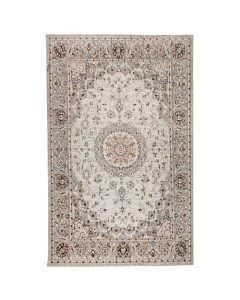 Meredith carpet, shrink polyester, heatset, cream/gold, 200x300 cm