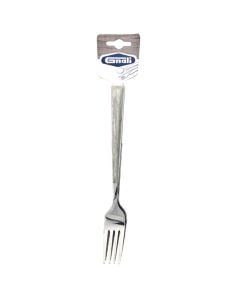Pirun tavoline Dafne (PK2), inoks/plastike, ngjyrë argjendi/lisi e zbardhur, 20.5 cm