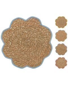 Shtroje tavoline, druri, kafe e errët, Dia. 37 cm