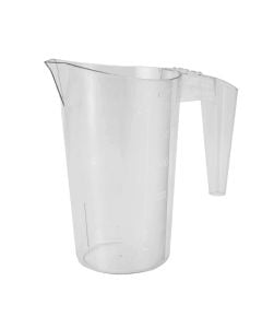 Measuring cup, plastic, transparent, 500 ml / Dia. 8.5  H 14.5 cm