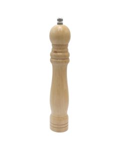 Salt/pepper mill, wood, natural, 25 cm