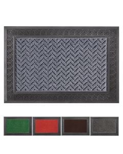 Greca doormat, 80% rubber/20% polypropylene, assorted colors, 40x60 cm