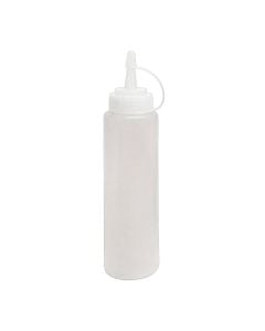 Holder for mayonnaise, plastic, white, 200 ml / Dia. 4.9 x H 20 cm