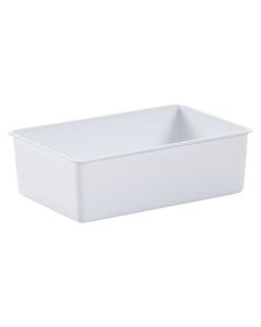 Vasketë profesionale frigoriferi, plastike, e bardhë, 4 L / 30x20x10 cm