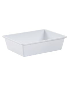 Vasketë profesionale frigoriferi, plastike, e bardhë, 10 L / 40x30x10 cm