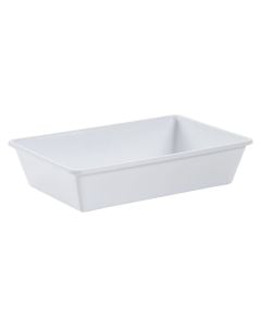 Vasketë profesionale frigoriferi, plastike, e bardhë, 13 L / 50x34x11 cm