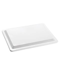 Kapak për vasketë profesionale frigoriferi, plastike, e bardhë, 40x30x1 cm