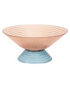Homy fruit Basket, glass, multicolored, Dia. 30 x H 14 cm