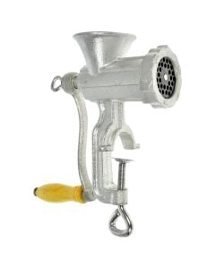 Grirëse mishi manuale me manivelë Reber Nr. 5, gizë/plastike, gri, 10x25x150 cm