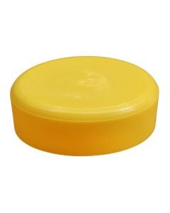 5L demijohn mechanical stopper/cap, plastic, yellow, 34.9 mm