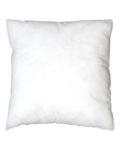 Pillow filling, polyester, white, 40x40 cm