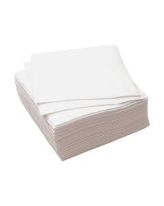 Peceta tavoline White (PK 100), letër, e bardhë, 30x30 cm