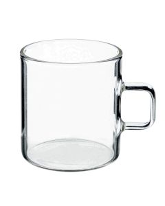 Mia Espresso cup, borosilicate glass, transparent, 10 cl / Dia. 5.5 x H 7.7 cm