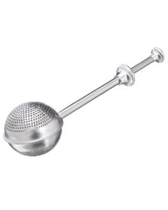 Tea Strainer, stainless steel, silver color, Dia. 5 x H 18 cm