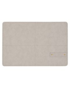 Shtroje tavoline Glenn, PVC, bezhë, 45x30x0.2 cm