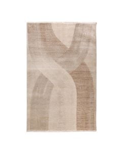 Carpet Flow, 100% polypropylene and polyester, beige/cream, 160x230 cm