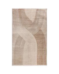 Carpet Flow, 100% polypropylene and polyester, beige/cream, 200x300 cm