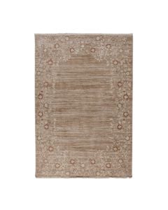 Carpet Flow, 100% polypropylene and polyester, beige, 133x180 cm
