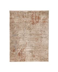 Carpet Flow, 100% polypropylene and polyester, beige, 133x180 cm