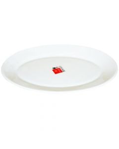 Oval plate PERFORMA, Size: 30 cm Color: White, Material: Arcopal