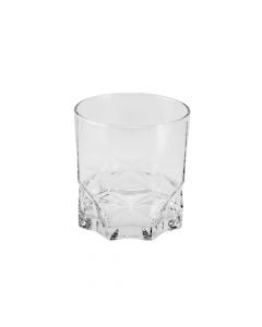 Gotë për whiskey FUTURE, 315 cc, Pk 6, Dia.8 x8.7 cm, (ngjyrë transparente), qelq