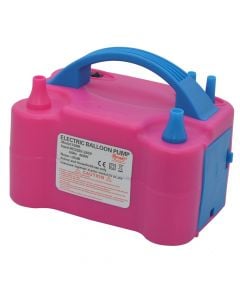 Electric pumps for birthday, plastic, pink, 21x14x6.5 cm