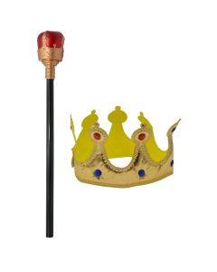 Dekorues me kurore floriri, 40 cm, plastik, mix