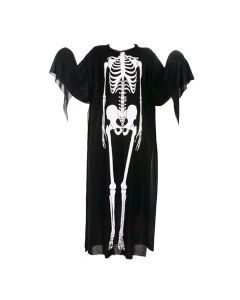 Children's skeleton dress, black