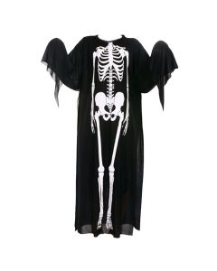 Adult skeleton dress, black