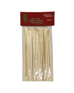 Barbecue skewer, bamboo, naturl, 30 cm,