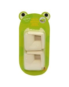 Mbrojtës tavoline, gomë, bardhë, 5.5x5.5x3.5 cm, 4 copë