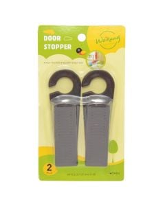 Mbrojtës dere, plastik, e bardhë-kafe-ë zezë, 12.5x3x3 cm, 2 copë