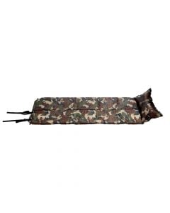 Camping mat, polyester sponge, military, 190x57 cm