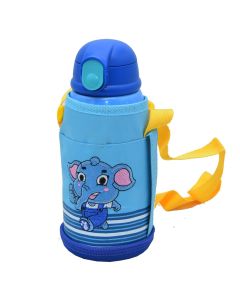 Termus kampingu, çelik i pandryshkshëm, blu, 500 ml