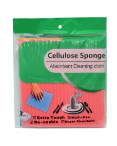 Peceta pastrimi, "Extra", celulozë, mikse, 16x20 cm, 1 copë