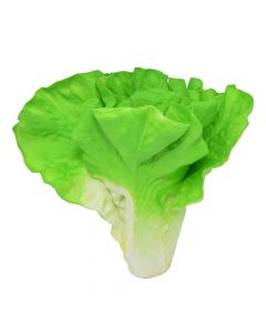 Artificial lettuce, plastic, green, 15 cm