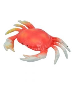 Artificial crab, plastic, 23x14 cm