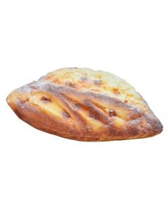 Artificial piece of bread, sponge, 20 cm