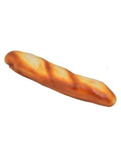 Artificial baguette, sponge, 37 cm