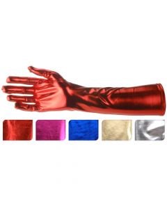 Gloves decoration "Party", polyester, mix, 41 cm, 1 piece