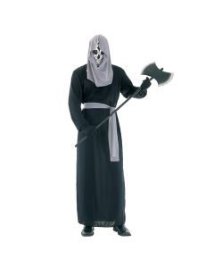 Halloween costumes for males, "Horror toga",m,l, black-grey