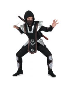 Halloween costumes for males, "Ninja ",s,m,l, black-green
