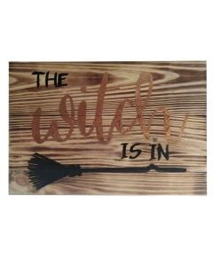 Tabele, "Magjistare ne bord", plastik, 26x1x38 cm, kafe