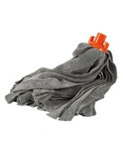 Mop cleaner, "Perfetto factory", 80 % polyester-20% polyamide, 200 gr, grey, 1 piece