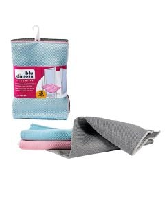 Pecetë pastrimi, "Bludimona", 80 % poliestër, 20% poliamidë, 40x40, mikse, 3 copë, 1 pako