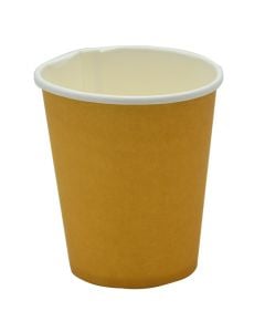 Gotë për ditëlindje, "Happy party",  karton, 220 ml, floriri, 6 copë, 1 pako