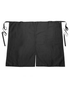 Steward apron, 99x80 cm, black