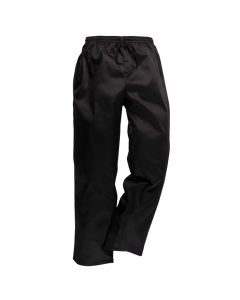 Chefs trousers, "Drawstring", 190 gr, 65% polyester, 35% cotton, black, L