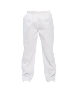 Bakery trousers, 100% polyester, white, XL