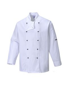 Chef's jacket, "Somerset", with buttons, white, XXL